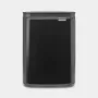 Brabantia Bo 4 l jäteastia suorakaiteen muotoinen, teräskotelo, musta, 200×172×272 mm