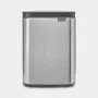 Brabantia Bo 4 l jäteastia suorakaiteen muotoinen teräs musta 22 28 49