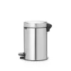 Brabantia newIcon poljinjäteastia pyöreä harjattu teräs