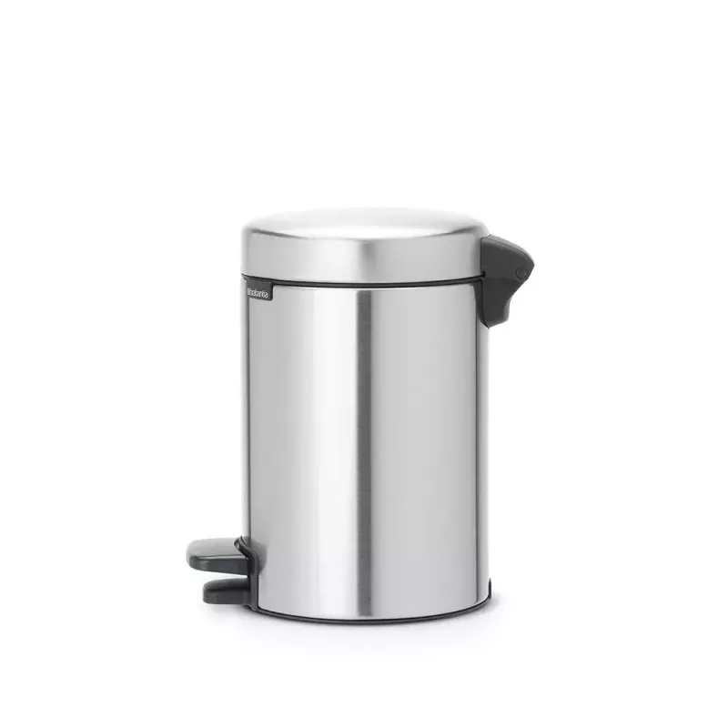Brabantia newIcon poljinjäteastia pyöreä harjattu teräs