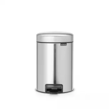 Brabantia newIcon poljinjäteastia pyöreä harjattu teräs