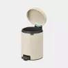 Brabantia NewIcon 5 l pyöreä beige jäteastia
