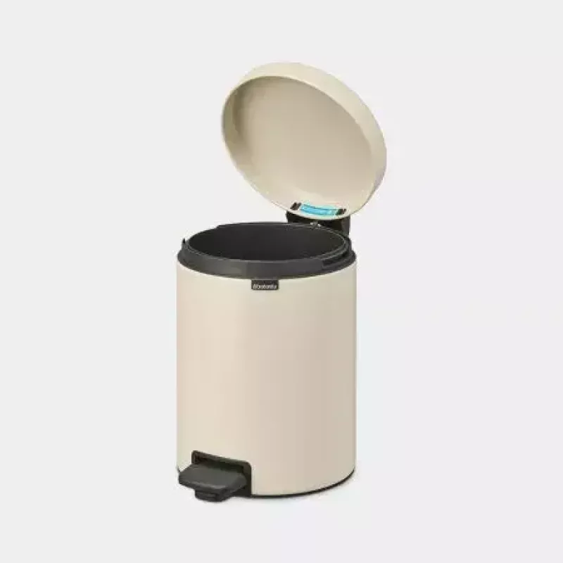 Brabantia NewIcon 5 l pyöreä beige jäteastia