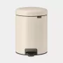 Brabantia NewIcon 5 l pyöreä beige jäteastia