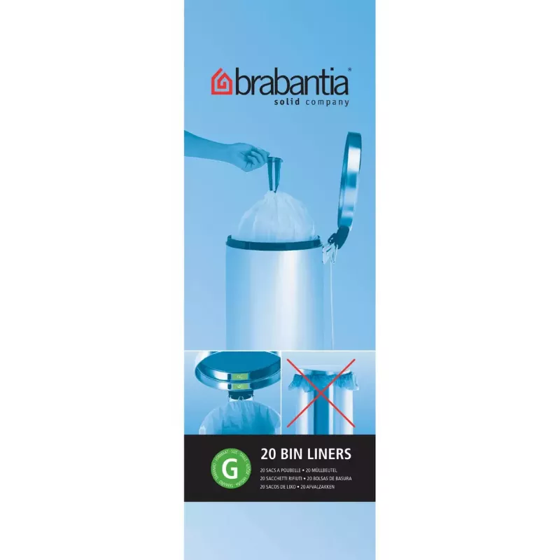 Brabantia G 30 l jätepussit