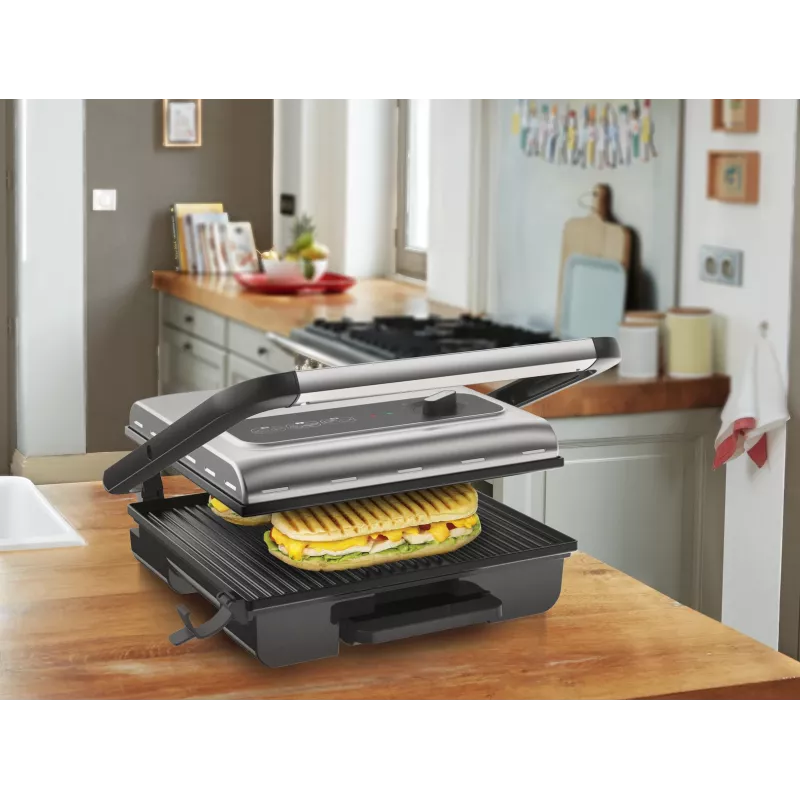 Kontaktigrilli Tefal Inicio GC242D 2000W musta ruostumaton teräs