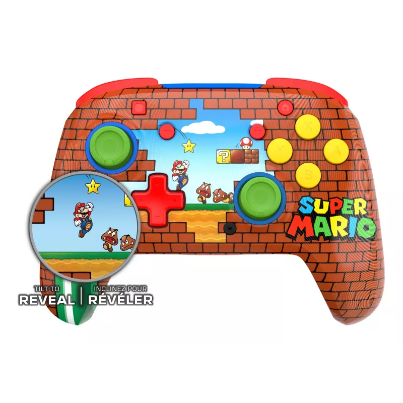 Turtle Beach Rematch langaton ohjain Nintendo Switchille, Mario Bricks Reveal