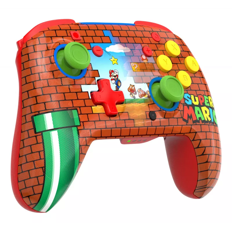 Turtle Beach Rematch langaton ohjain Nintendo Switchille, Mario Bricks Reveal