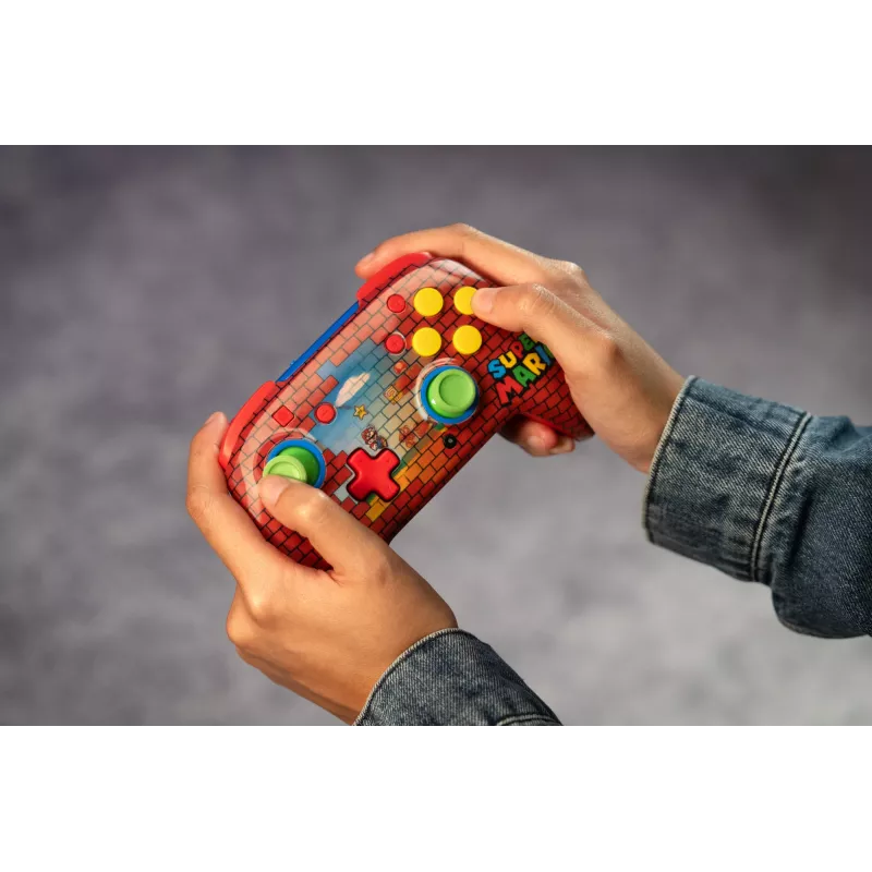 Turtle Beach Rematch langaton ohjain Nintendo Switchille, Mario Bricks Reveal
