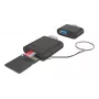 ICY BOX 2-in-1-kortinlukija USB Type-A- ja USB Type-C-liitännällä