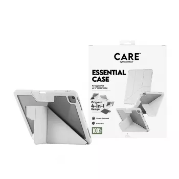 PanzerGlass CARE™ by Essential Case vaaleanharmaa iPad Air 13 tuumaa (2024-2026)