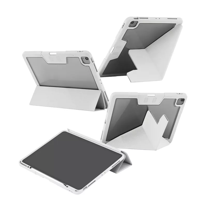 PanzerGlass CARE™ by Essential Case vaaleanharmaa iPad Air 13 tuumaa (2024-2026)