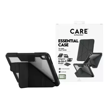 Tabletin kotelo PanzerGlass TPU Essential Case iPad 11 (2025) – musta