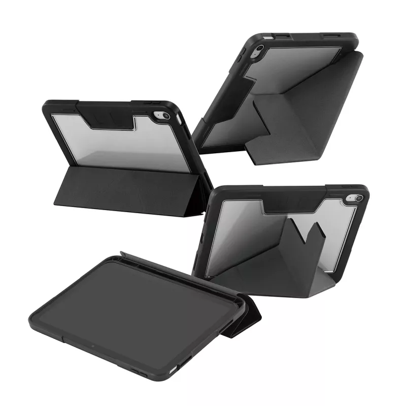 Tabletin kotelo PanzerGlass TPU Essential Case iPad 11 (2025) – musta