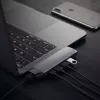 Satechi Type-C Pro Hub, 4K HDMI ja Ethernet, space gray (ST-TCPHEM)