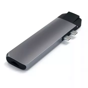 Kannettavan telakka Satechi ST-TCPHEM Thunderbolt 3 harmaa