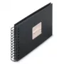 Hama 00009833 Fine Art kierresidottu valokuva-albumi 24x17, 50 mustaa sivua, New Black