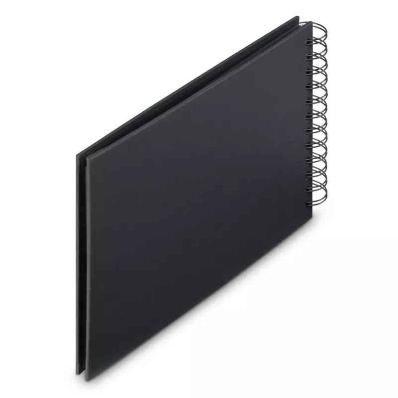 Hama 00009833 Fine Art kierresidottu valokuva-albumi 24x17, 50 mustaa sivua, New Black