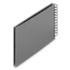 Hama 00009839 Fine Art kierresidottu valokuva-albumi 24x17, 50 mustaa sivua, Stone Grey