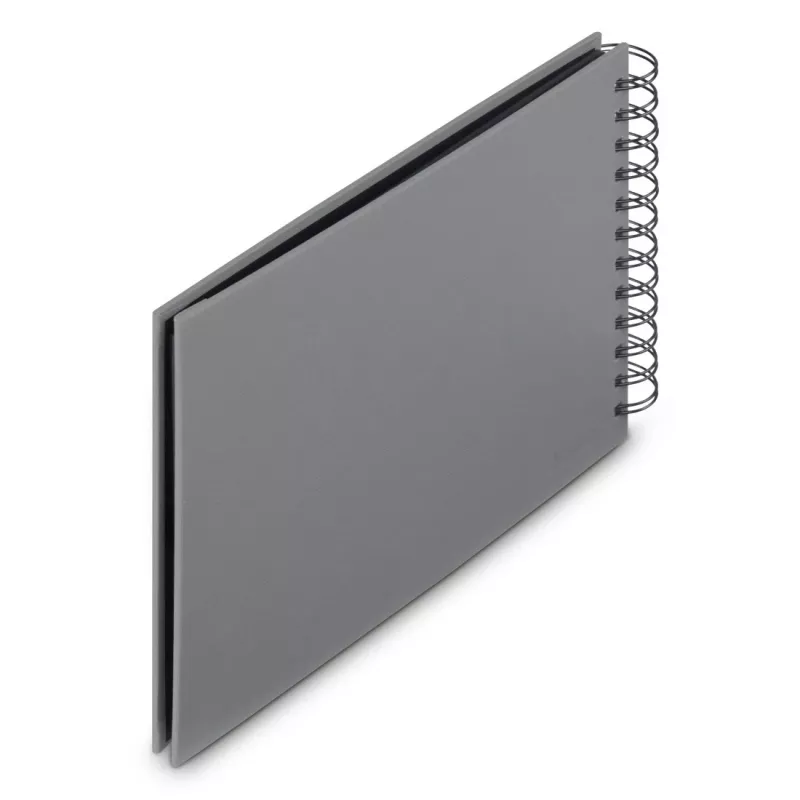Hama 00009839 Fine Art kierresidottu valokuva-albumi 24x17, 50 mustaa sivua, Stone Grey