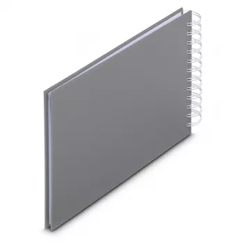 Hama 00009836 valokuva-albumi harmaa 50 lehteä 10 x 15 kierresidonta