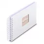 Hama 00009842 valokuva-albumi valkoinen 50 lehteä 10 x 15 kierresidonta