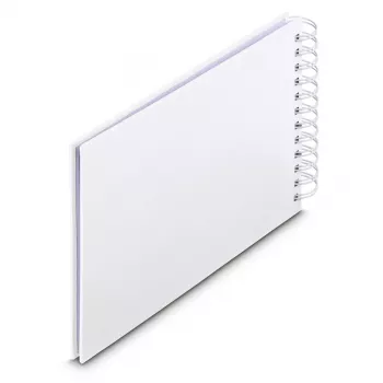 Hama 00009842 valokuva-albumi valkoinen 50 lehteä 10 x 15 kierresidonta