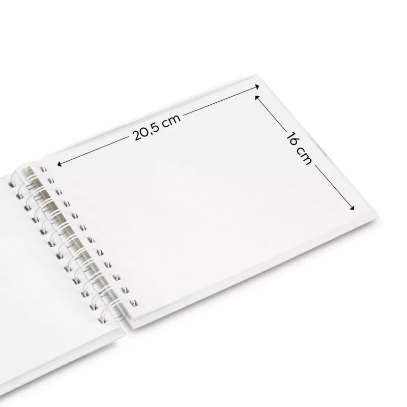 Hama 00009842 valokuva-albumi valkoinen 50 lehteä 10 x 15 kierresidonta