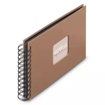 Hama 00009851 valokuva-albumi ruskea 50 lehteä 10 x 15 kierresidonta