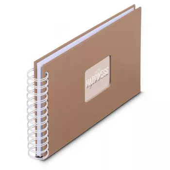 Hama 00009848 valokuva-albumi ruskea 50 lehteä 10 x 15 kierresidonta