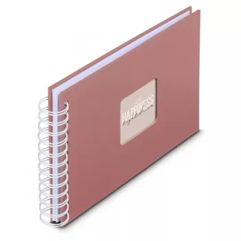 Hama 00009854 valokuva-albumi punainen 50 lehteä kierresidonta