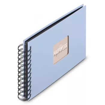Hama 00009863 valokuva-albumi sininen 50 lehteä kierresidonta