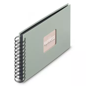 Hama 00009869 valokuva-albumi vihreä 50 lehteä kierresidonta