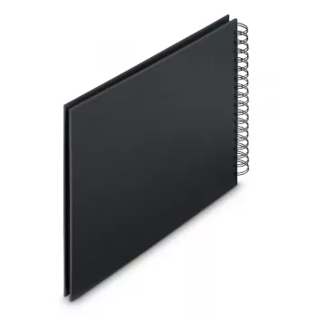Hama 00009834 valokuva-albumi musta 100 lehteä 10 x 15 kierresidonta