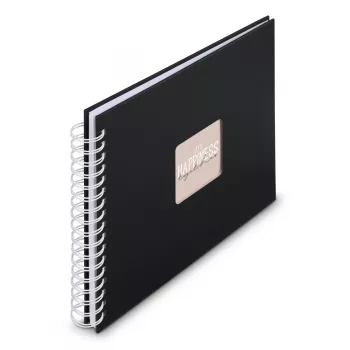 Hama 00009831 valokuva-albumi musta 50 lehteä 10 x 15 kierresidonta