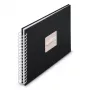 Hama 00009831 valokuva-albumi musta 50 lehteä 10 x 15 kierresidonta