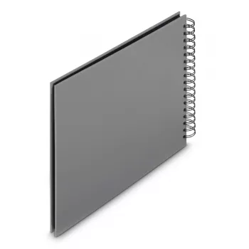 Hama 00009840 valokuva-albumi harmaa 100 lehteä 10 x 15 kierresidonta