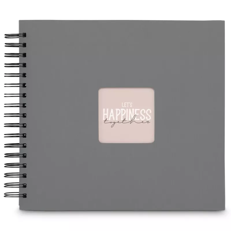 Hama 00009840 valokuva-albumi harmaa 100 lehteä 10 x 15 kierresidonta