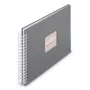 Hama 00009837 valokuva-albumi harmaa 50 lehteä 10 x 15 kierresidonta