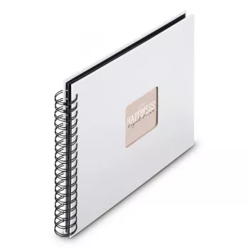 Hama 00009846 valokuva-albumi valkoinen 100 lehteä 10 x 15 kierresidonta