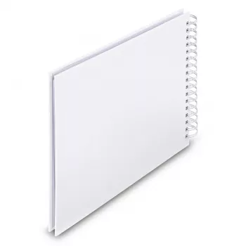 Hama 00009843 valokuva-albumi valkoinen 50 lehteä 10 x 15 kierresidonta