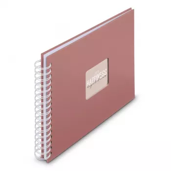Hama 00009855 valokuva-albumi terrakotta 50 lehteä 10 x 15 kierresidonta