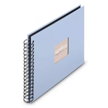 Hama 00009864 valokuva-albumi sininen 100 lehteä kierresidonta