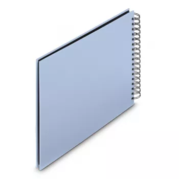 Hama 00009864 valokuva-albumi sininen 100 lehteä kierresidonta