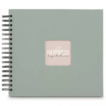Hama 00009870 valokuva-albumi vihreä 100 lehteä kierresidonta