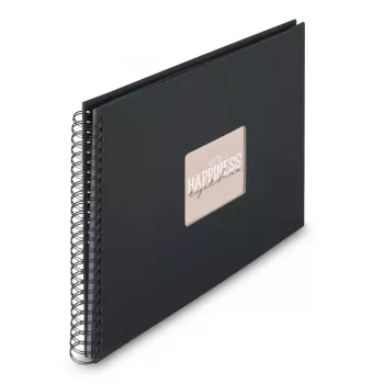 Hama 00009835 valokuva-albumi musta 300 lehteä 10 x 15 kierresidonta