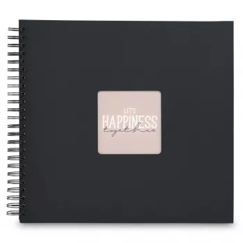 Hama 00009835 valokuva-albumi musta 300 lehteä 10 x 15 kierresidonta