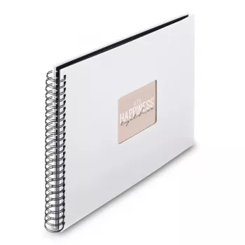 Hama 00009847 valokuva-albumi valkoinen 300 lehteä 10 x 15 kierresidonta