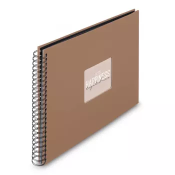 Hama 00009853 valokuva-albumi ruskea 300 lehteä kierresidonta
