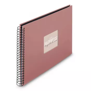 Hama 00009859 valokuva-albumi punainen 300 lehteä kierresidonta